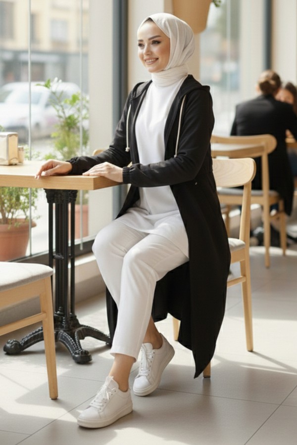 Cepli· Spor Kot Kap O7611-1 Siyah