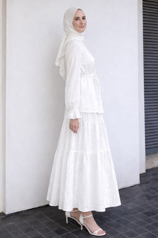 Fisto İi̇kili Takım A3019 Beyaz Fisto İi̇kili Takım A3019 Beyaz