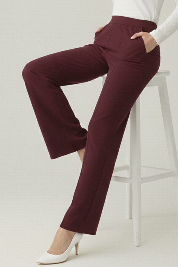 Puf Scuba Pantolon A1105 Bordo