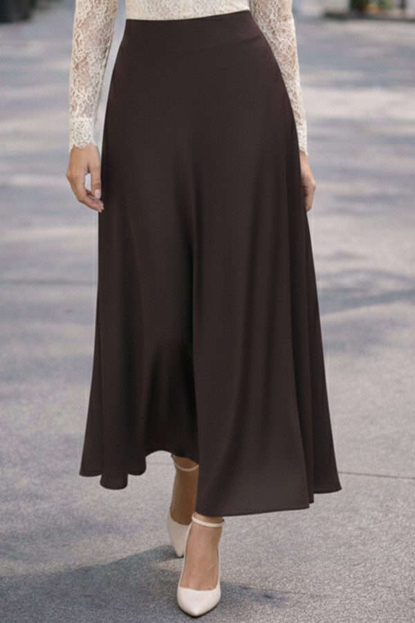 Saten Etek A60631 Kahverengi