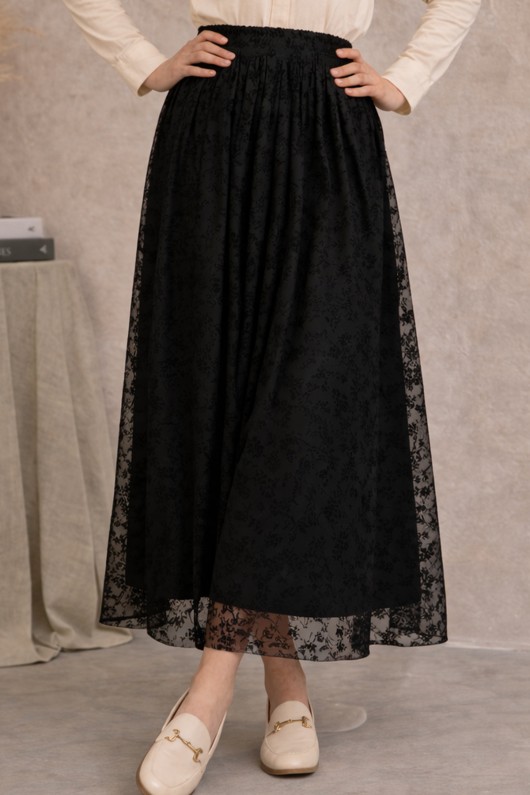 Danteli Flok Etek A220 Siyah