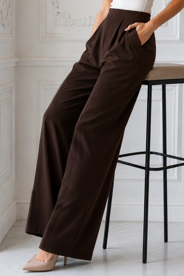 Cepli Palazzo Pantolon  A11010 Kahverengi